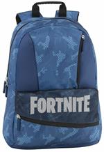 Zaino Free Time Fortnite Blu Camo - 30x46x14 cm