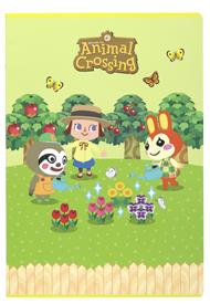 Quaderno Maxi A4 Animal Crossing Quadretti grandi con margine 5 mm
