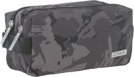 Astuccio 2 zip Comix Allover Blend - 22x10x10 cm