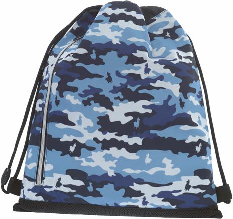 Zaino coulisse Fortnite Camo Verde con Tasca - 34x42 cm - 2