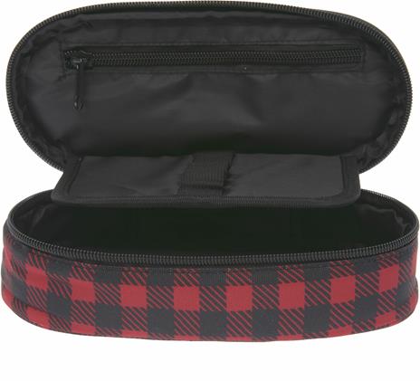 Astuccio ovale organizzato Comix Allover Grunge - 25x5x7 cm