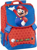 Zaino estensibile Super Mario - 29x41x13,5 cm