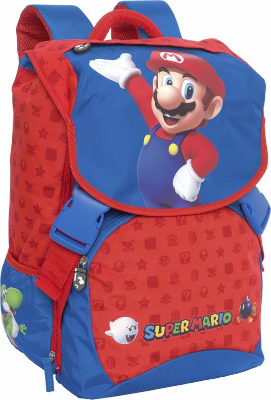 Zaino estensibile Super Mario - 29x41x13,5 cm - 3