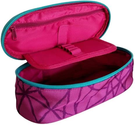Astuccio ovale organizzato WWF Rosa - 22x7x9,5 cm - 3