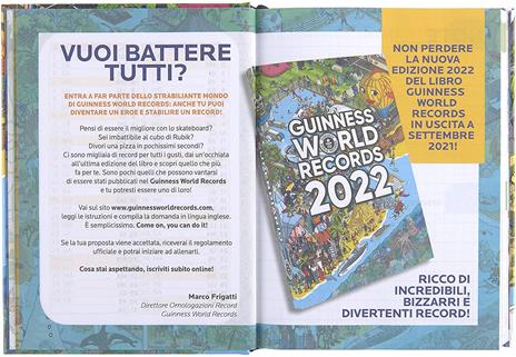 Diario Guiness World Records 2021-2022, 12 Mesi Standard - 3