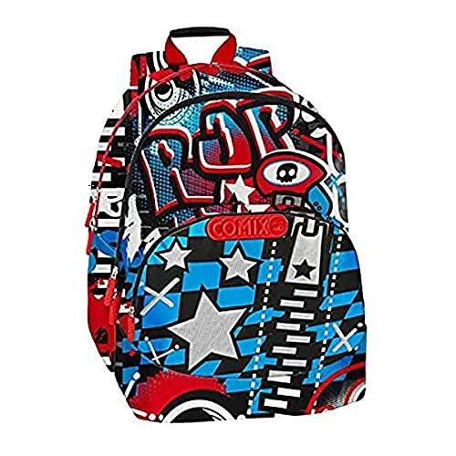 Zaino organizzato Comix Bright Money Rap - 32x43x23 cm - Comix - Cartoleria  e scuola | IBS