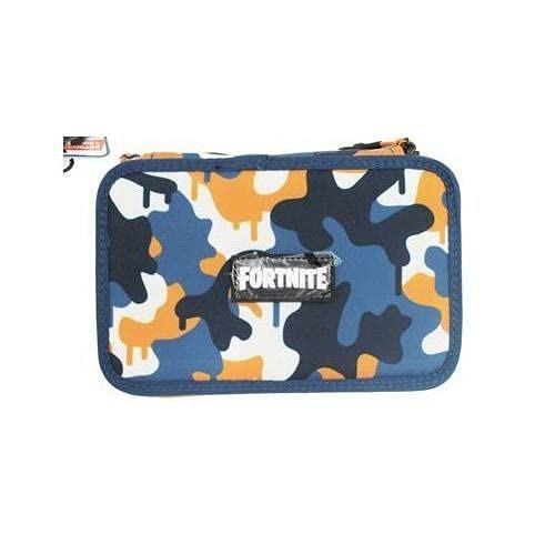 Astuccio organzzato 3 zip Fortnite Meo - 20x13x7 cm - Fortnite - Cartoleria  e scuola