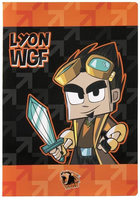 Quaderno Maxi 1 Rigo Lyon Gamer