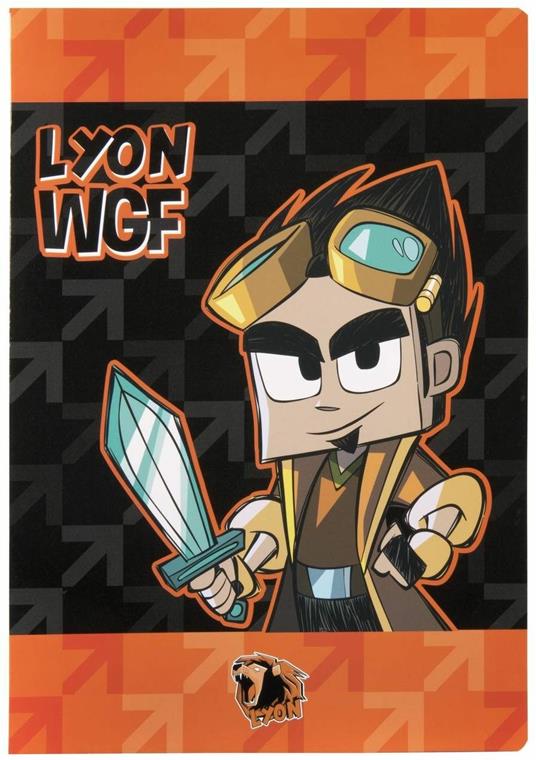 Quaderno Maxi 1 Rigo Lyon Gamer