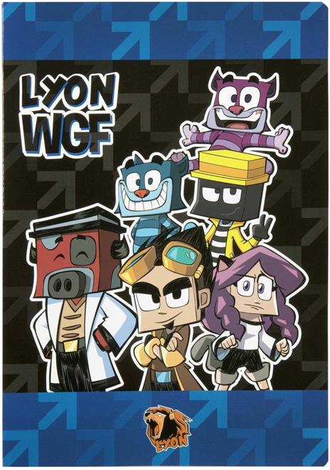 Quaderno Maxi 1 Rigo Lyon Gamer - 3