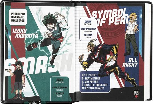 Diario Comix 2022-2023, 16 Mesi, Medium Comix Anime - My Hero Academia - 6