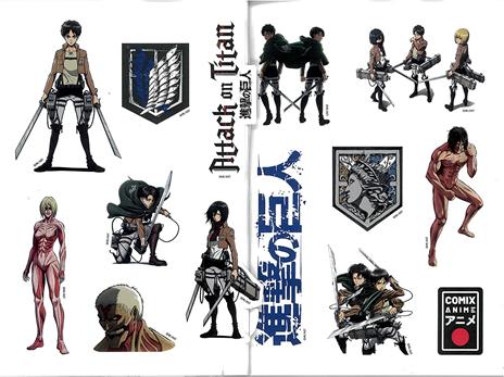 Diario Comix 2022-2023, 16 Mesi, Medium Comix Anime - Attacco Dei Giganti - 2