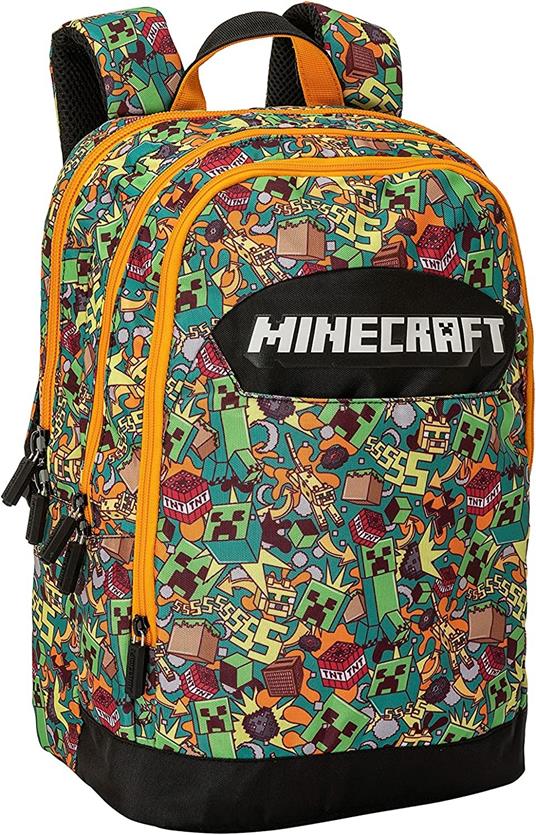Zaino organizzato Trolley Staccabile Minecraft - 5