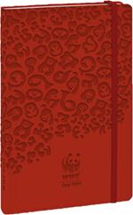 Agenda giornaliera 2023, 12 mesi, Large, WWF, rosso