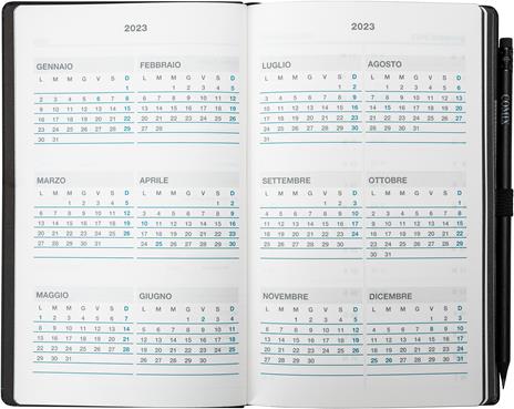 Agenda Comix 12 Mesi Week Large Horizontal 23 - 3