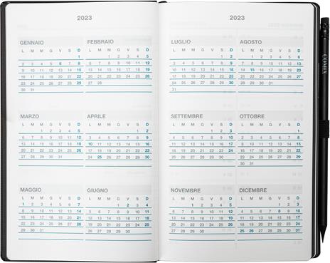 Agenda Comix 12 Mesi Week Large Horizontal 23 - 10