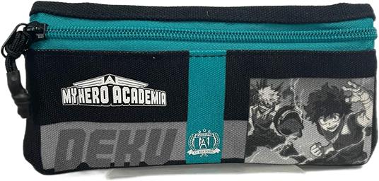 Astuccio rettangolare con elastico Comix Anime, My Hero Academia - 20 x 9 x 1 cm