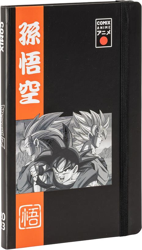 Agenda settimanale Comix Anime 2023, 12 mesi, Large, Dragon Ball - 13 x 21 cm