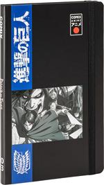 Agenda settimanale Comix Anime 2023, 12 mesi, Large, Attacco Dei Giganti - 13 x 21 cm