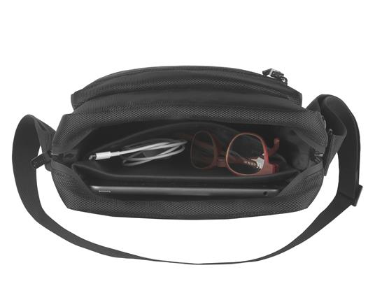 Zaino Tracolla Tech Comix U Classic Black, nero - 2