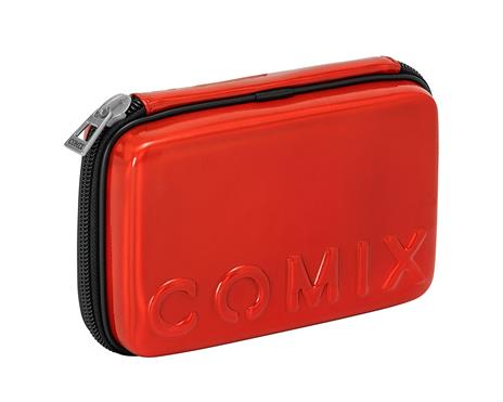 Astuccio Corredo Maxi Zip Comix Classic Red - Rosso