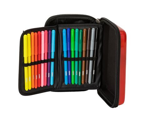 Astuccio Corredo Maxi Zip Comix Classic Red - Rosso - 3