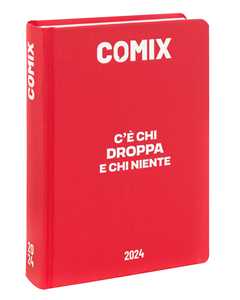 Cartoleria Diario Comix 16 Mesi 2023-2024 Standard Deep Red - Rosso Comix