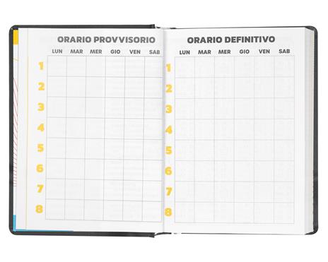 Diario Comix 16 Mesi 2023-2024 Mignon Plus Black&White Cerve - Bianco e Nero - 5