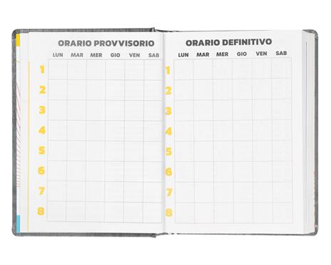 Diario Comix 16 Mesi 2023-2024 Mignon Plus Charcoal - Nero Carbone - 5