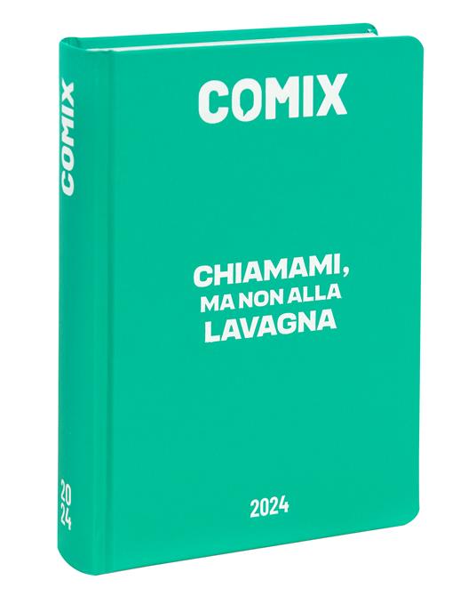 Diario Comix 16 Mesi 2023-2024 Mignon Plus Emerald - Verde smeraldo - Comix  - Cartoleria e scuola