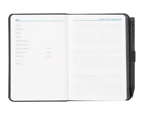 Agenda Comix 2024, 12 Mesi, settimanale, Pocket Black - 2