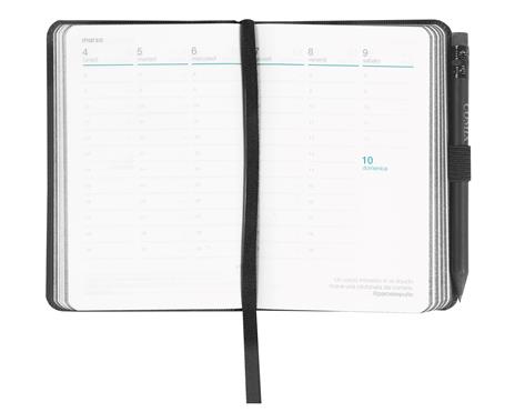 Agenda Comix 2024, 12 Mesi, settimanale, Pocket Black - 3
