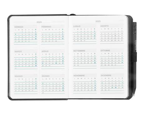 Agenda Comix 2024, 12 Mesi, giornaliera, Mini Black Tx - 5