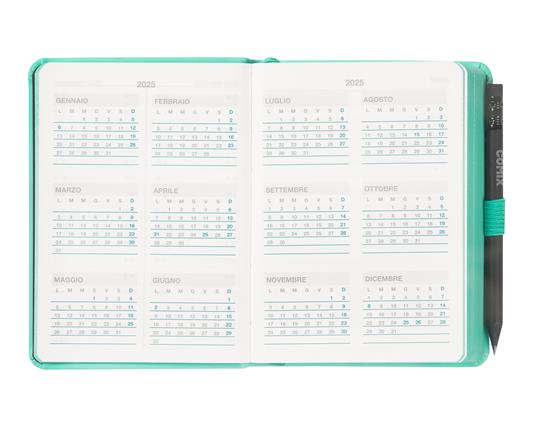 Agenda Comix 2024, 12 Mesi, giornaliera, Mini Tiffany - 5