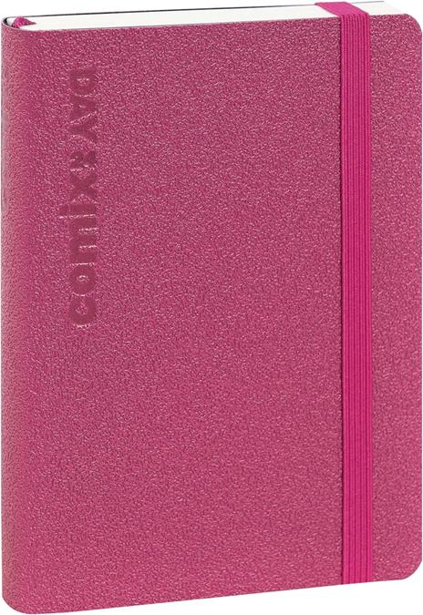 Agenda Comix 2024,  New Luxury, 12 Mesi, giornaliera, Mini Pink