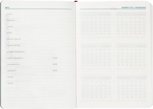 Agenda Comix 2024,  New Luxury, 12 Mesi, giornaliera, Mini Pink - 3