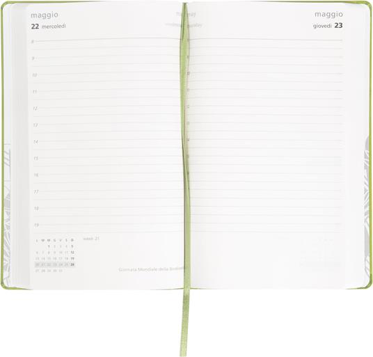Agenda 12 Mesi 2024, giornaliera Large Wwf Verde - 4