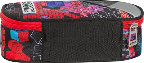 Astuccio Ovale con zip e scomparti Comix Flash Cube Wave - 5