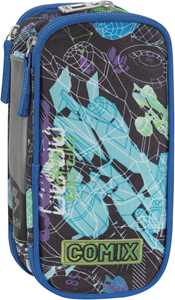 Cartoleria Astuccio Triple Organizzato Comix Flash Lost Space Comix