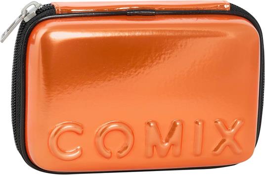 Astuccio a due scomparti Maxi Zip Comix Classic Arancione