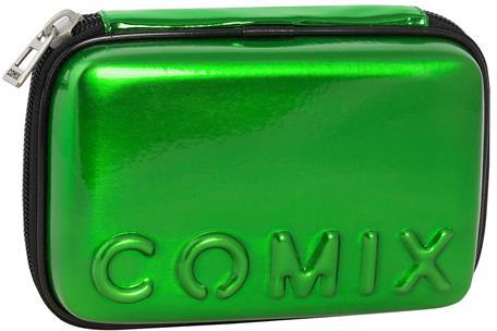 Astuccio con cancelleria Maxi Zip Comix Classic Green