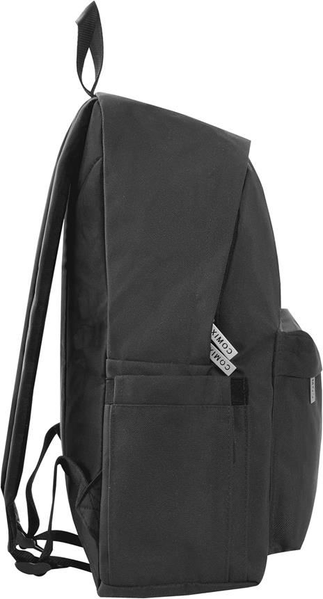 Zaino Americano Monocolore Nero Comix - 3