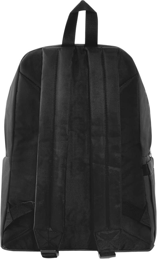 Zaino Americano Monocolore Nero Comix - 4