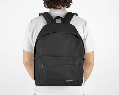 Zaino Americano Monocolore Nero Comix - 5