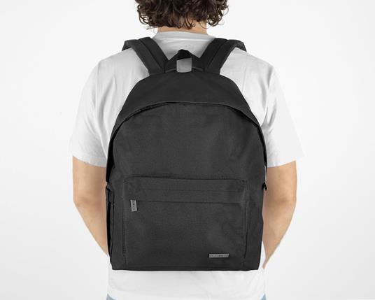 Zaino Americano Monocolore Nero Comix - 5
