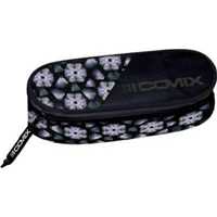 Cartoleria Astuccio Ovale con zip e scomparti Comix Tween Diamond Tears Comix