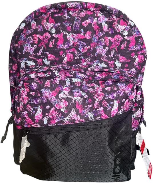 Zaino con zip e scomparti Comix Tween Rebel Collage