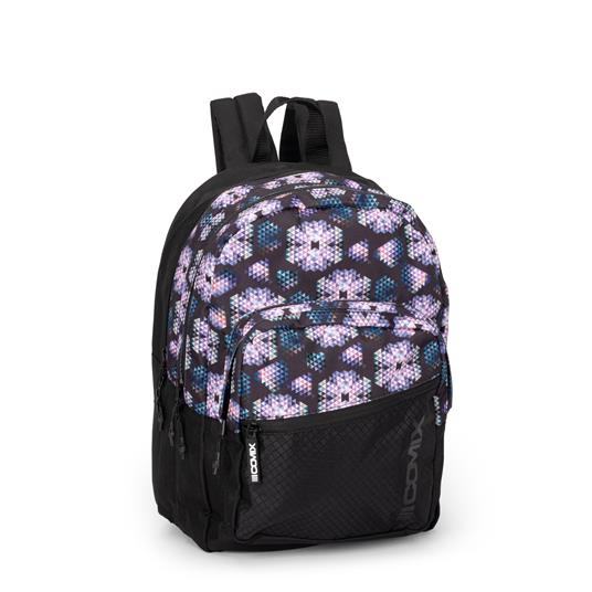 Zaino con zip e scomparti Comix Tween Diamond Tears