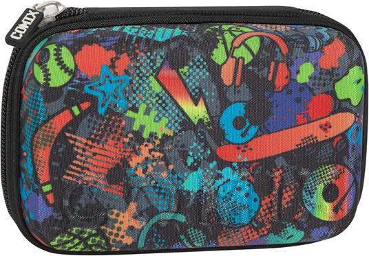Astuccio Corredo Maxi Zip Comix Bright Street Boy