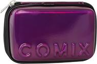 Astuccio con cancelleria maxi zip Comix classic viola